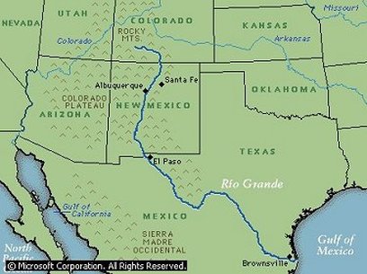 Rio Grande River United States And Canada